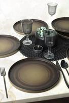 Hermia Concept lėkščių rinkinys 275KRM2481, rudas/juodas, 6 dalių
