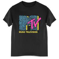 Vyriški drabužiai Retro marškinėliai Vintage roko hiphopo televizijos marškinėliai Vasaros unisex laisvalaikio marškinėliai Mtv muzikos televizijos marškinėliai su grafiniais elementais marškinėliai #Spalva(6) S