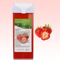 Premium Hair Removal Wax Cartridge 100g Roll On for Lasting Smoothness Strawberry red