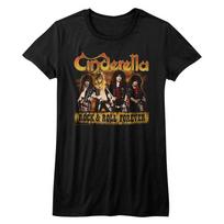 Ladies Cinderella Dudes Forever Music Shirt Unisex T-Shirt L