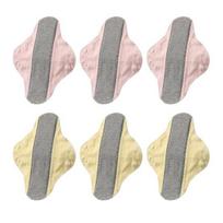 Reusable Washable Menstrual Pads Leak-Proof Graphene Cloth Waterproof Breathable Incontinence Pads Elderly Sanitary Pads