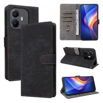 Flip Cover compatible for TCL K70,TCL K70 Power PU Leather Phone Case Full-Body Protection with [RFID Blocking] for TCL K70 4G/K70 Power 4G juoda