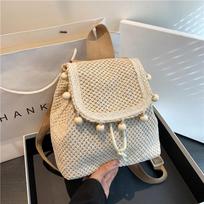 Woven Rattan Travel And Leisure Backpacks Women'S Bags Premium Durable Quality Useful Practical Reliable Efficient