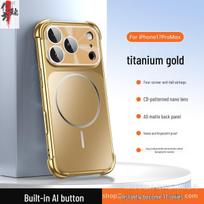 Instantly Transforms into AG Matte Magnetic Case for iPhone 17 Pro Max with Four-Corner Drop Protection 15