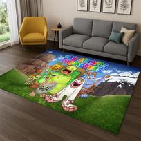 Music Game My Singing Monsters Cartoon Carpet Rug for Bedroom Living Room Sofa Playroom Doormat Home Decor,Kid Area Rug Non-slip 40x60cm