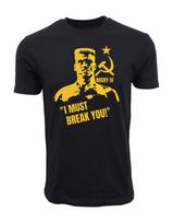 Men's and Women's T-shirts ROCKY I MUST BREAK YOU GRAPHIC XL