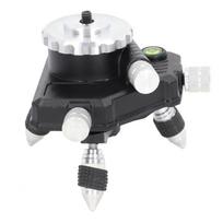 Level Adjustment Base 360° Rotatable Fine Tuning Adapter for Laser Leveling Tripod Connector