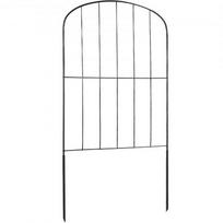 Sodo tvora, 61x33 cm, juoda, metalas