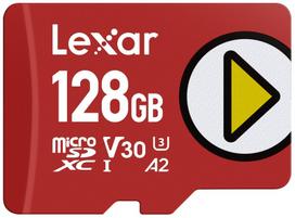 Lexar atm.korta micro SDXC PLAY 128GB R205/W140 (V30)