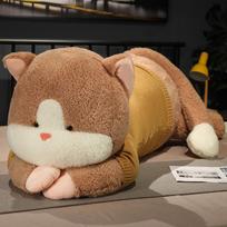 Cute Cat Pillow Doll Girl Sleeping on The Bed Rag Doll Plush Toy Bear Doll Large Size 90cm