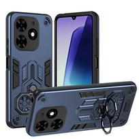 Shockproof Armor Case For TECNO SPARK GO 2024 20 20C 30 30CPro 4G 2025 POP8 POP9 Protective Cover Ring Stand Holder Fundas Coque Pc + tpu&Tecno Pop 8 mėlyna