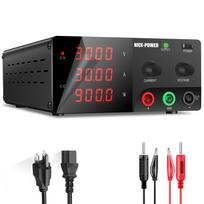 30V 30A 900W reguliuojamas nuolatinės srovės maitinimo šaltinis, NICE-POWER, didelės galios stalinis maitinimo šaltinis su kodavimo rankenėle, išvesties jungikliu, remontui, testavimui