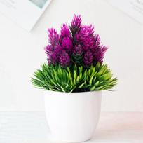 Pine Artificial Plants Bonsai Creative Simulation Fake Flowers Home Decoration Small Tree Potted