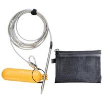 Fish Needle Hook Stringer Quick Handspear Fish Holder Spear Fishing Fish Stringer for Handspear Speargun Live Fishes 2 meters