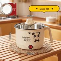 Multi-Functional Mini Electric Cooking Pot: Dorm-Friendly Steamer, Cooker, and Rice Maker for Home Use Steaming and Cooking Integrated