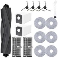Dreame X40 Ultra / X40 Pro / S30 Pro Ultra dulkių siurblio pagrindinis šoninis šepetys Hepa filtras šluostė dulkių maišeliai dalys CHINA