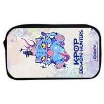 Hunter Kpop Student Pencil Box Large Capacity Cartoon Devil Design Girl School Office Pen Storage Bag