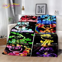 Cute S-Smiling C-Critters Catnap Craftycorn Cartoon Soft Blankets,Throw Blanket Comfortable Blanket for Beds Sofa Home Kids Gift 75x90cm