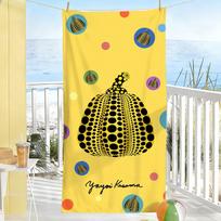 Art Y-Yayoi Kusama Towel Soft Pool Gift For Travel Gym Shower Camping Quick Dry Sports Large Beach Towels W30*H60(CM)