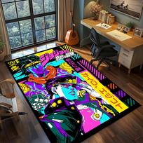 Giorno Giovanna JoJo Carpet for Living Room Bedroom Home Decor Cool Movie Mat Play Floor Mat 60x90cm