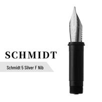 German SCHMIDT Bock Gold-Plated Silver Nib Fountain Pen Set FH241/FH452