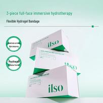 ILSO Stretchable Full-Face Wet Compress Cotton Pads