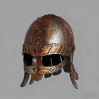 Renaissance Viking Helmet Medieval Cosplay Headpiece Historic Battle Armor Role-Playing Party Prop one size