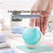 4-in-1 Multi-functional Corner Chamfer and Round Angle Paper Cutter