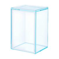 Clear Display Case Acrylic Display Box Desktop Transparent Home Storage for Doll Jewelry Collectibles Bookshelf Figures