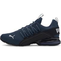 Puma Axelion Block Vyriški žemi bėgimo bateliai Tamsiai mėlyni Amortizuojantys Atsparūs dilimui 193148-03 42 black