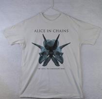 NEW! Alice in Chains - The Devil Put Dinosaurs Here White T-shirt Size S-5XL L
