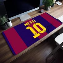 M-Messi Cool Sport Mouse Pad Non-slip Thickened MousePad Large Writing Lockedge Office Student Gaming Cushion 30cmx60cm(11.8x23.6inch)