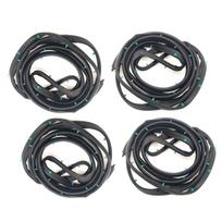2Pair Front Rear Left Right Door Rubber WeatherStrip For Accord Sedan 2003-2007