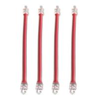 Tennis Racket Dampener Soft Silicone Racket Vibration Shock Absorber Racquet Accessories for Tennis Players 4pcs