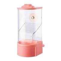 No Mess Automatic Bird Feeder Plastic food Holder Hanging Food Container for Bird Cage for Small Birds and Parrots