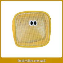 Korean Transparent Travel Wash Bag: Large Capacity Cosmetic and Digital Organizer