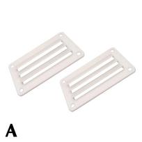 2pcs RV Air Vent Louver Professional Bathroom Office Ventilation Outlet Grille Louver For Boat Yacht Accessories Exhaust Fa B5L9