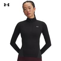 Under Armour Women's Vanish Seamless 1/4 Zip Training Long Sleeve T-Shirt M black