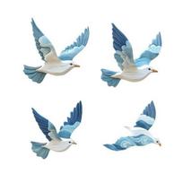 2D Wooden Wall Art Rustic Sunflower/Seagull/Turtle/Peace Bird Wall Decor Farmhouse Wooden Hanging Sign for Kitchen Porch Home Decor E
