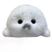 Cute Seal Plush Keychain Plush Kawaii Seal Plushies Animal Pendant Fashion Stuffed Doll Keyring Car Key Accessories Car Ornaments