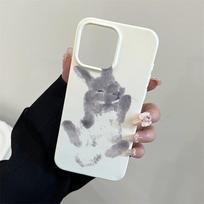 Rabbit Art Design Ink And Wash Painting Phone Case For iPhone 17 16 Pro Max 15 14 Plus 13 12 11 Pro 16E 17Air Shockproof Cover iphone 15