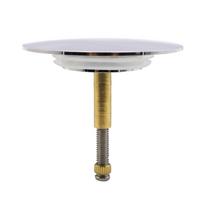 72mm Heavyweight Brass Bathtub Stopper with Silicone Seal for Easy Use