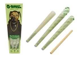 Bibułki Cones Pets Rock Rap - Organic Green Hemp