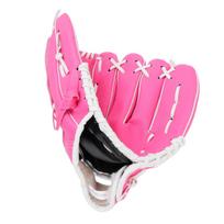 Sportinė beisbolo pirštinė suaugusiems ir jaunimui Odinė kvėpuojanti beisbolo ir softbolo pirštinė treniruotėms Rožinė 31,7 cm / 12,5 colio pink