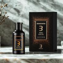 BHARARA KING SOLEIL Arabic Perfume for Men, Dubai Scent, Long Lasting Fragrance, Light Up Gift Box, Middle Eastern Oud Perfume less