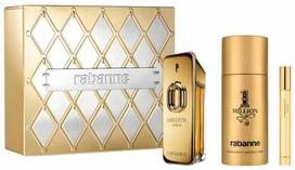 Dovanų komplektas vyrams Paco Rabanne Million Gold, 3 vnt.