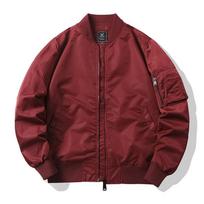 Autumn New Bomber Jacket Loose Large Size Baseball Jersey Thin Jacket S