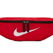 Nike Heritage Polyester Waist Bag Chest Bag Unisex Red Casual DC7343-657 raudona