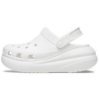 Crocs Crush Clog EVA Puff Shoes Sandals 5.2cm Unisex White 38-39 balta