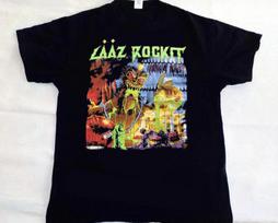 Laaz Rockit Band T-shirt Black Unisex T-shirt, classic style, men women Unisex T-Shirt S
